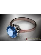 Ring Saphir Sterling Silber rosévergoldet Vintage Stil vrc157rp